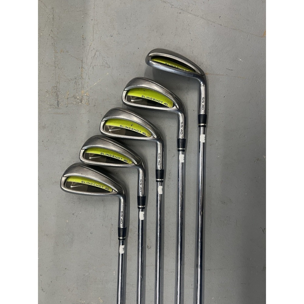 Nike Slingshot 4D Iron Set A 4 5 7 9 Right Hand Graphite Shaft Regular Flex